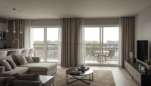 Luksusowy penthouse 107 m² z tarasem 150 m² w Warszawie mieszkanie Warszawa, Wola, Juliana Konstantego Ordona