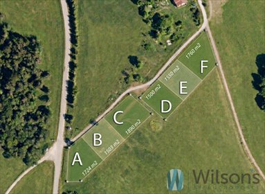 działka na sprzedaż 1550m2 działka Osławica