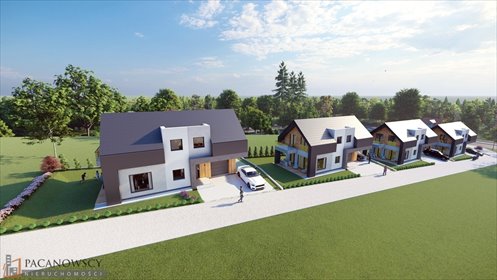 Nowoczesny dom 127m2 z garażem i balkonem w Bibicach dom Bibice