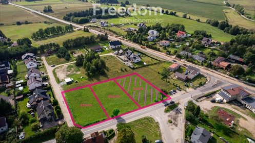 Działka 1186 m² w Borowinie, media, zabudowa - polecam! działka Borowina