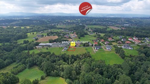 działka na sprzedaż 826m2 działka Siepraw