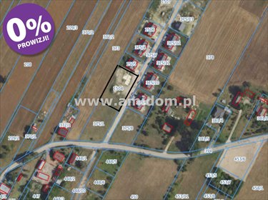 Działka z projektem domu 1765 m2, rozpoczęta budowa działka Nadbiel