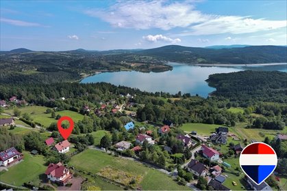 Dom z widokiem na jezioro, 180 m², działka 1000 m² dom Mucharz