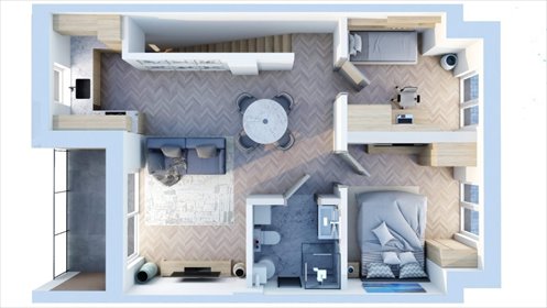 mieszkanie na sprzedaż 60m2 mieszkanie Rzeszów, Warszawska