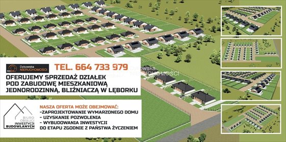 Działka pod zabudowę w Lęborku, MPZP, las, blisko miasta działka Lębork, Polna