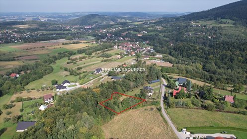 działka na sprzedaż 1600m2 działka Żegocina