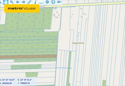 działka na sprzedaż 42000m2 działka Sapiehów