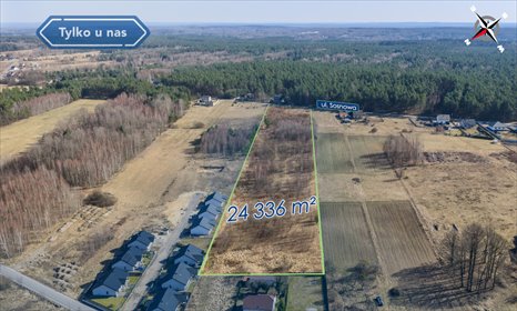 działka na sprzedaż 24336m2 działka Aleksandria Druga