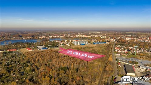 Działka inwestycyjna 2,18 ha w Nowogardzie (blisko S6) działka Nowogard