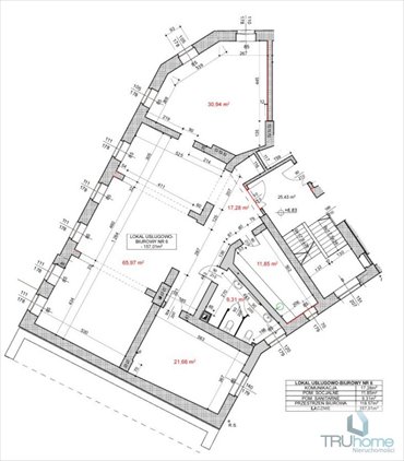 Zapraszam do wynajmu 157 m² lokalu w centrum Katowic z open space lokal użytkowy Katowice, Śródmieście, Andrzeja