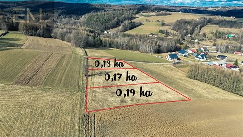 działka na sprzedaż 1300m2 działka Czudec