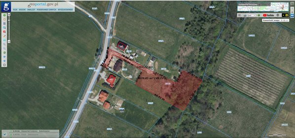 działka na sprzedaż 4877m2 działka Bystra