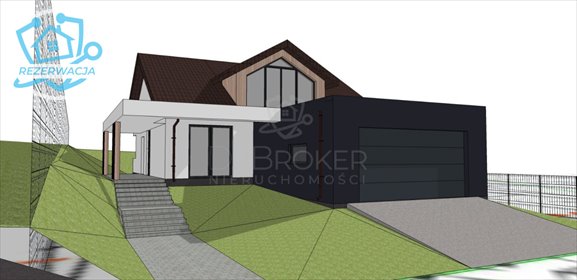 Działka 855 m² z projektem, las, media - zapraszam działka Niewodnica Kościelna, Lisia