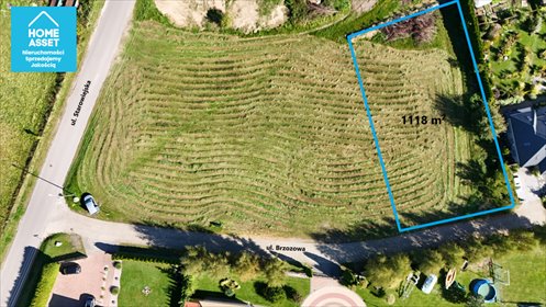 Na sprzedaż działka 1114 m² w Warznie z MPZP i mediami działka Warzno, Brzozowa