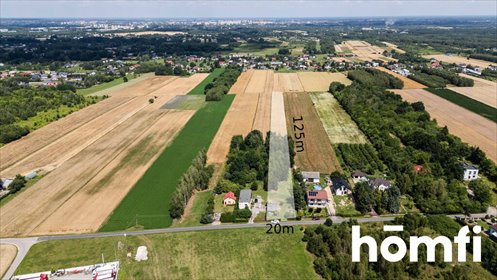 działka na sprzedaż 2500m2 działka Mazowszany, Wierzbicka