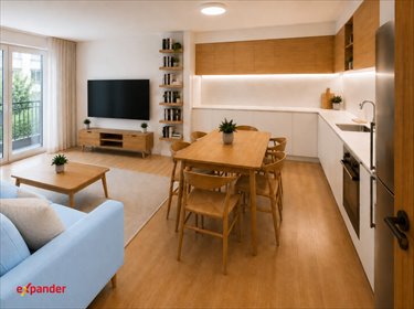 Do sprzedania nowoczesne 2-pokojowe mieszkanie 42 m² z loggią mieszkanie Poznań, Starołęka-Minikowo-Marlewo, Unii Lubelskiej