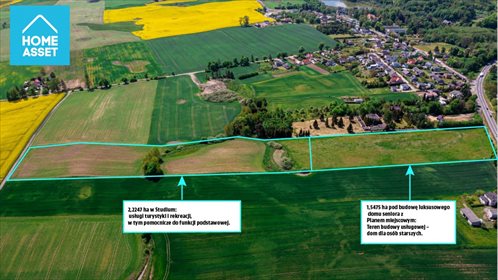 działka na sprzedaż 38300m2 działka Szpęgawsk