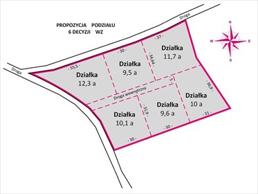 działka na sprzedaż 6800m2 działka Rakszawa