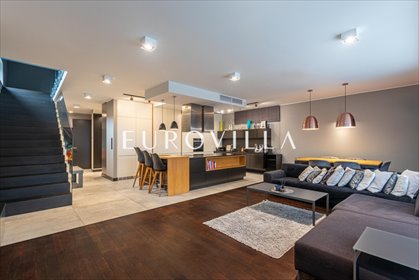 Wilanów, dom 465 m² z funkcją biurową, nowoczesny design dom Warszawa, Wilanów