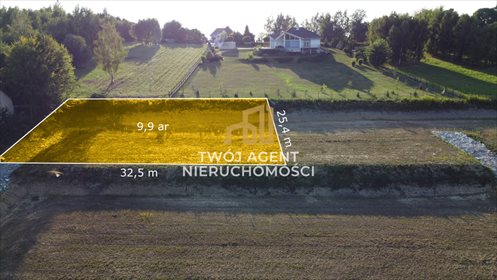 działka na sprzedaż 990m2 działka Rzeszów, Przybyszówka, Zielone Wzgórze