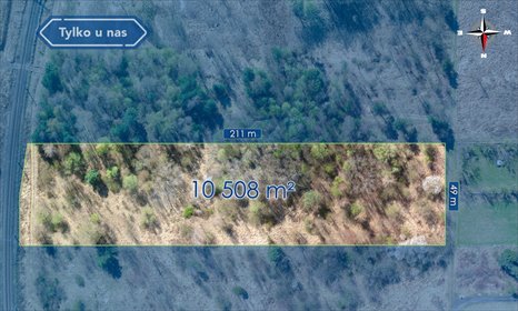 działka na sprzedaż 10508m2 działka Częstochowa, Wyczerpy Aniołów, Strumykowa