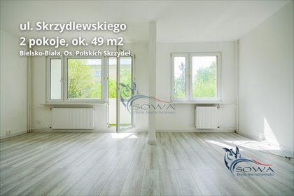 Polecam funkcjonalne 2 pokoje z balkonem po remoncie mieszkanie Bielsko-Biała, Osiedle Polskich Skrzydeł