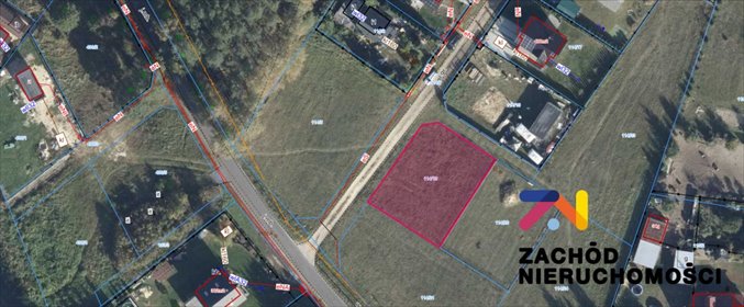 działka na sprzedaż 611m2 działka Uście