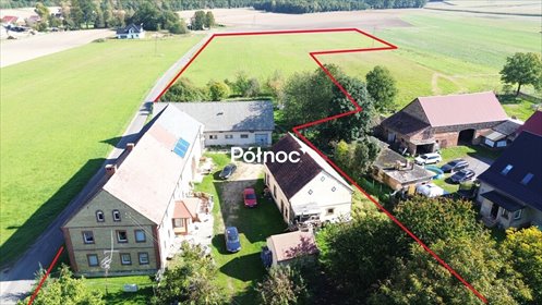 Polecam przestronne gospodarstwo 742 m² z domem i bazą gospodarczą lokal użytkowy Gościszów