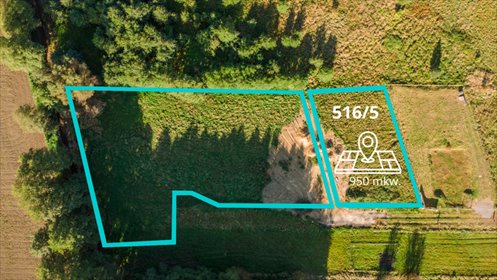 Działka budowlana pow. 950 m² - Ochla (super cena) działka Zielona Góra, Ochla, Ochla-Tenisowa
