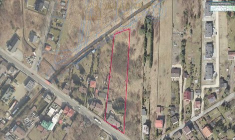 Polecam działkę 4519 m² pod zabudowę jednorodzinną z mediami działka Sosnowiec, Armii Krajowej