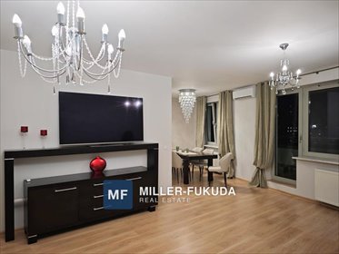 Na wynajem przestronne 125 m² apartament z panoramicznym widokiem mieszkanie Warszawa, Śródmieście, Grzybowska