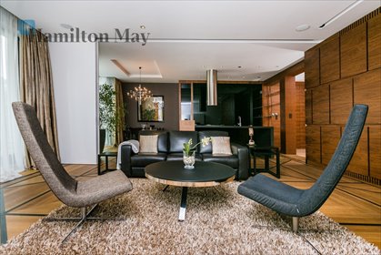 Luksusowy apartament 146 m2 z systemem audio i garażem mieszkanie Warszawa, Śródmieście, Parkowa
