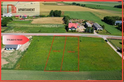 działka na sprzedaż 1415m2 działka Ostrowite