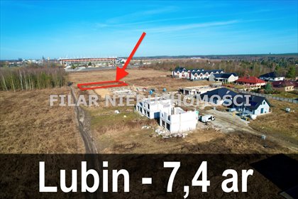 działka na sprzedaż 737m2 działka Lubin