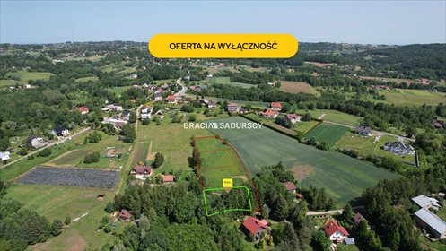 Działka budowlana z widokiem w Grajowie, 1145 m² działka Grajów