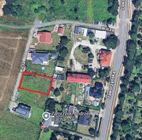 Działka budowlana w Legnicy z mediami, blisko centrum działka Legnica, Wilcza