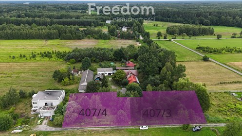 działka na sprzedaż 1050m2 działka Rysie