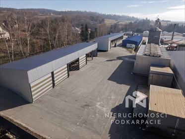 Wiata magazynowa 279 m² w Czudcu - 6 niezależnych boksów magazyn Czudec, Rzeszowska