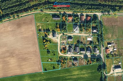 Działka budowlana 1493 m² w Konstantynowie – szybki dojazd! działka Konstantynowo