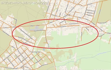 działka na sprzedaż 1200m2 działka Klaudyn