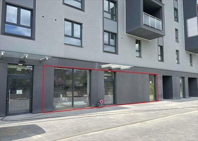 Lokal usługowy 89 m2 z witrynami, parking i ogródek. lokal użytkowy Lublin, Czechów, Aleja Spółdzielczości Pracy