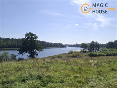 Działka nad Jeziorem z widokiem, media, 1035 m² - polecam! działka Godziszewo, Nad Jeziorem