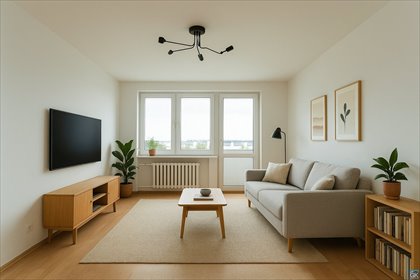 Przestronne 3-pokojowe mieszkanie z balkonem i piwnicami mieszkanie Chorzów, Centrum, Opolskiego