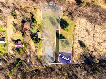 działka na sprzedaż 313m2 działka Stróża, Tyrpułowo