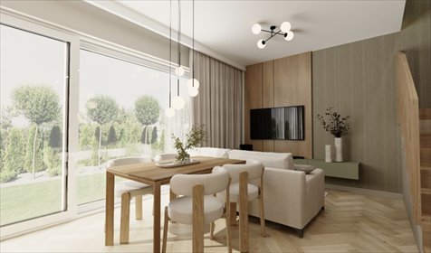 Nowoczesny dom z ogródkiem, wysoki standard, bez PCC dom Mińsk Mazowiecki