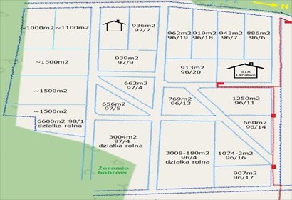 Działka budowlana 936 m² w Łaniewie - zapraszam działka Łaniewo