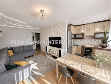 Przytulne 3-pokojowe mieszkanie 48 m², gotowe do wprowadzenia mieszkanie Sieradz