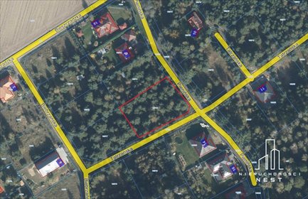 działka na sprzedaż 1695m2 działka Radzewo, Pienińska