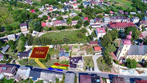 Działka budowlana na sprzedaż Myszków, Mrzygłód, Królowej Jadwigi 503m2 Foto 6