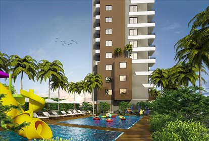 mieszkanie na sprzedaż 57m2 mieszkanie Mersin, Deniz, Mezitli, Mersin